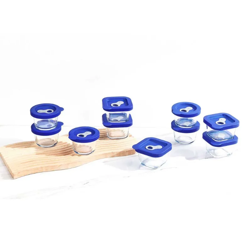 Conjunto de Potes Poppy com 10 Peças