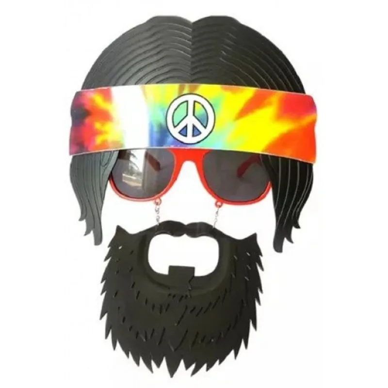 Óculos Fantasia Hippie da Paz Unidade