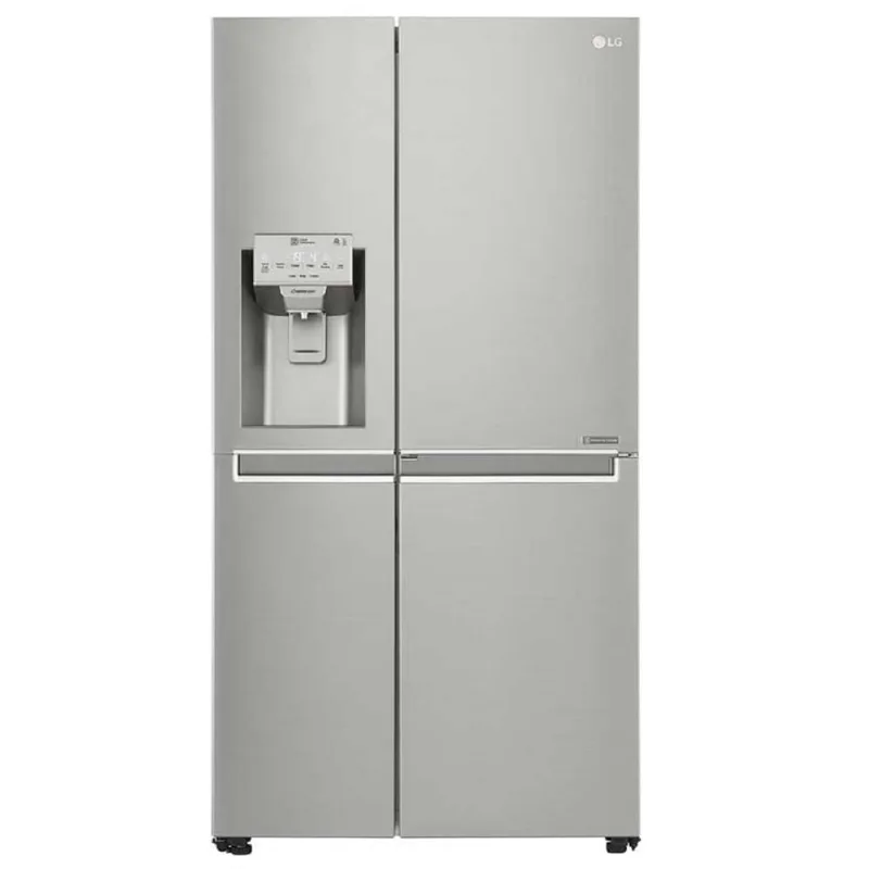 Geladeira LG Smart Side By Side Door In Door 601 Litros Aço Escovado 110V GS65SDN
