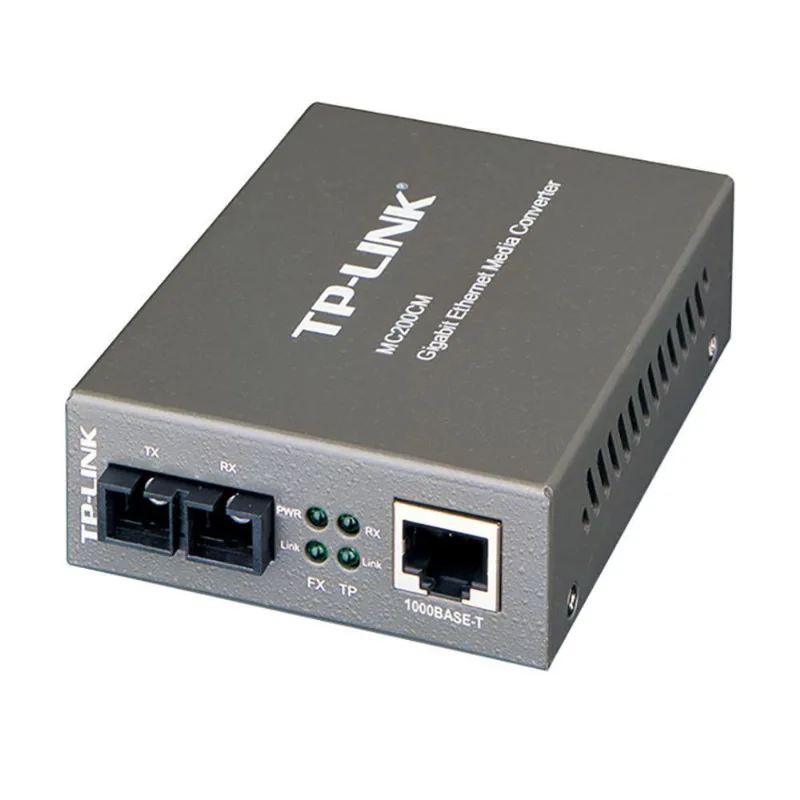Conversor De Midia Tp-link Gigabit Mc200cm Multi-modo - Tp-link
