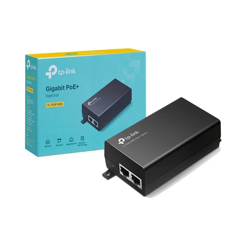 Fonte Injetor PoE TP-Link TL-POE160S Gigabit Ethernet (MP)