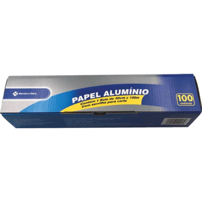 Papel Alumínio 100m Member's Mark