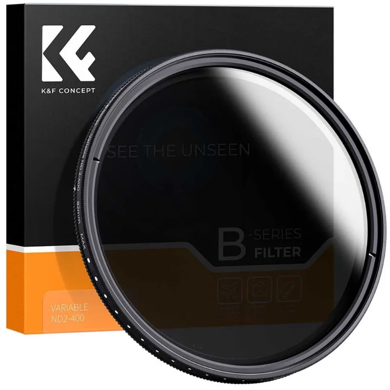 Filtro nd Variável K&F Concept B-Series 72mm (ND2 a ND400)
