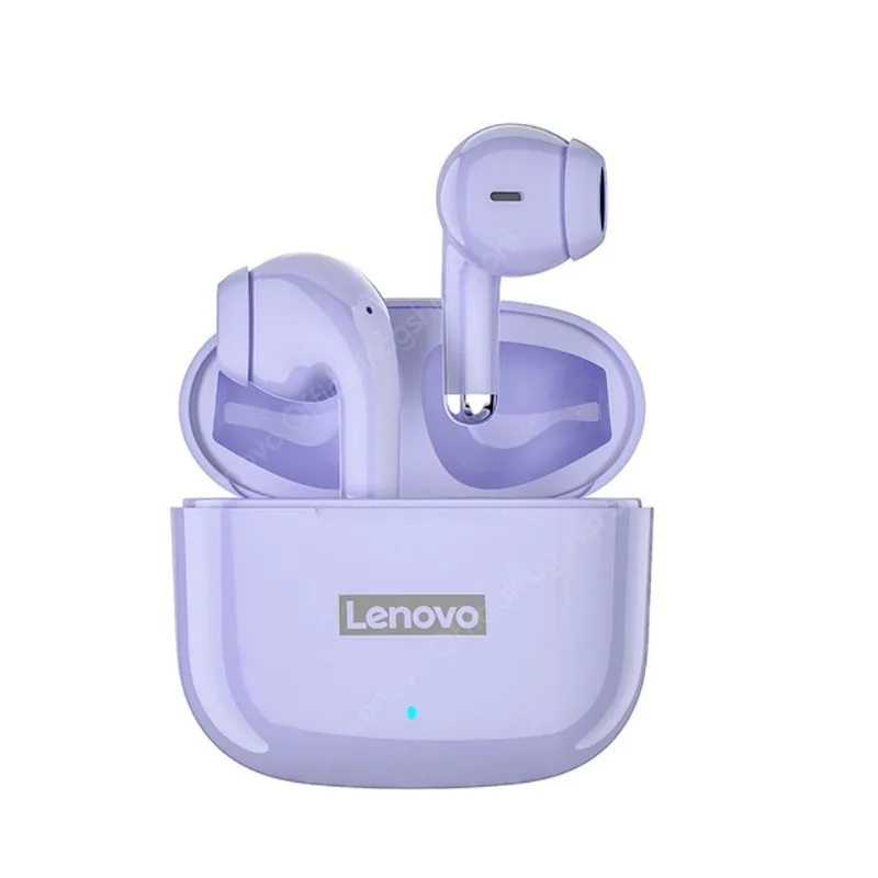 Fone de Ouvido Sem Fio LP40 Pro Violeta com Microfone Integrado