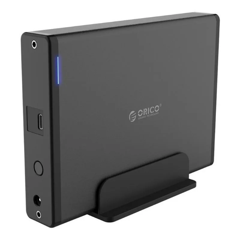 Case Gaveta Para Hd Externo Sata 3.5 Type-c - Orico - Preto