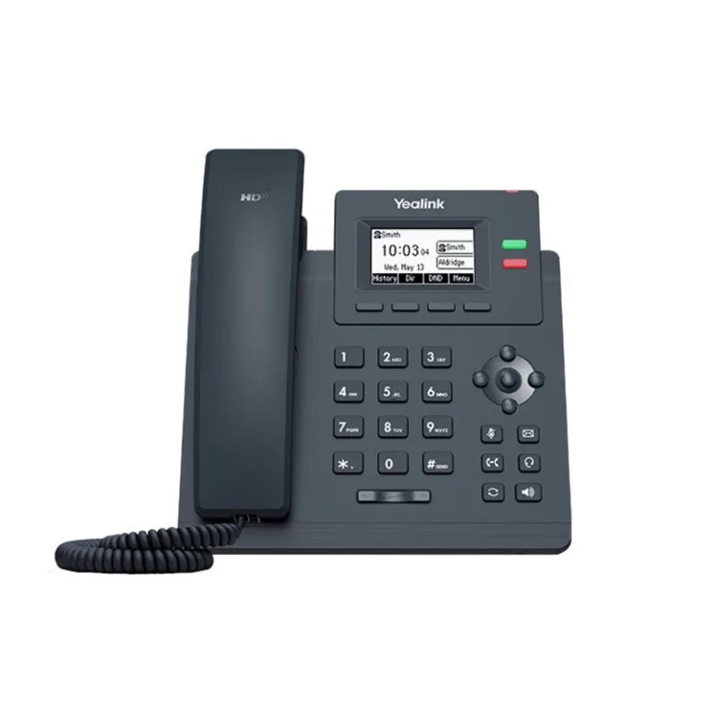 Telefone Ip Sip T31g Gigabit C/ Fonte Linha T3 - Yealink