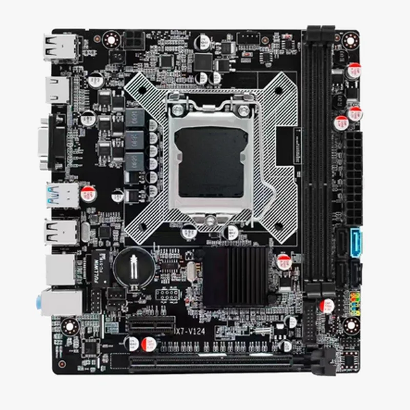 Placa Mãe Modelo M-atx Socket Intel Lga 1155 2 E 3 Geração