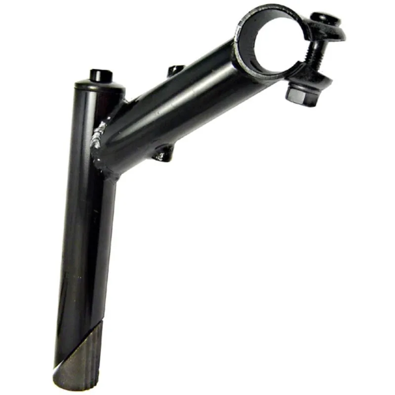 Suporte de Guidão mtb 21.1mm Aço Preto com Parafuso Expander Chanfrado - Logan