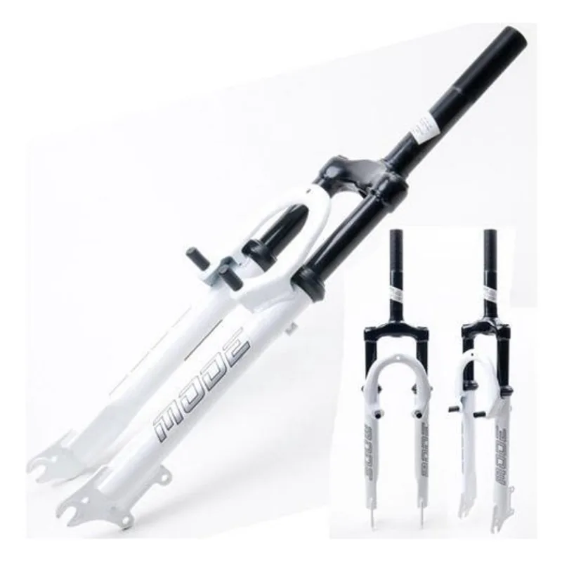 Garfo Suspensão Bike Aro 26 V-Brake Disco Mode Branco