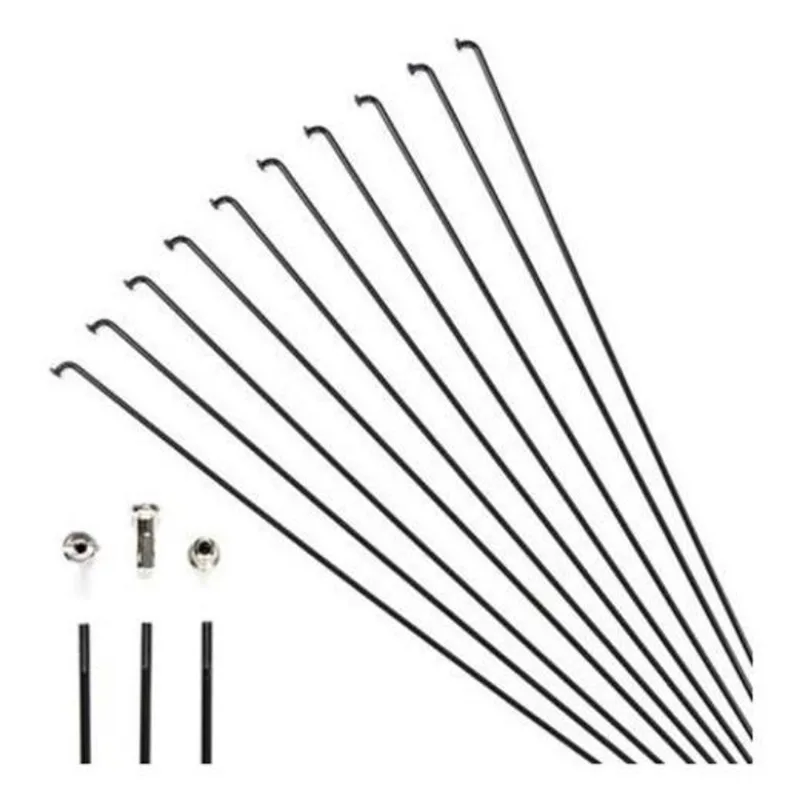 Raio Inox Preto, Niple, 2,0 X 265mm 144 Unidades