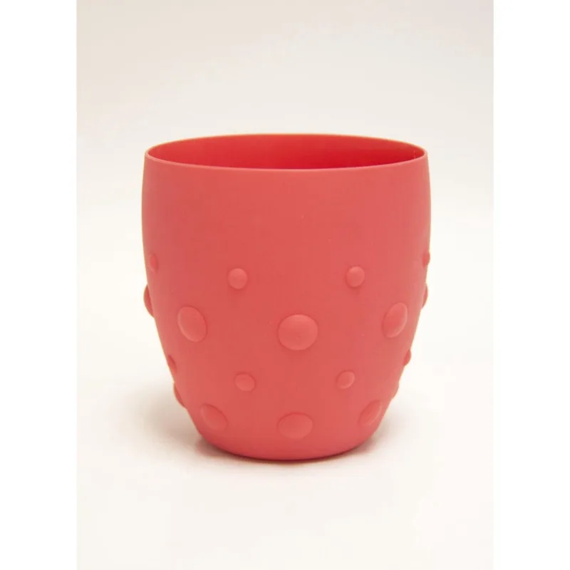 Copo Em Silicone Para Treinamento Vermelho Marcus & Marcus