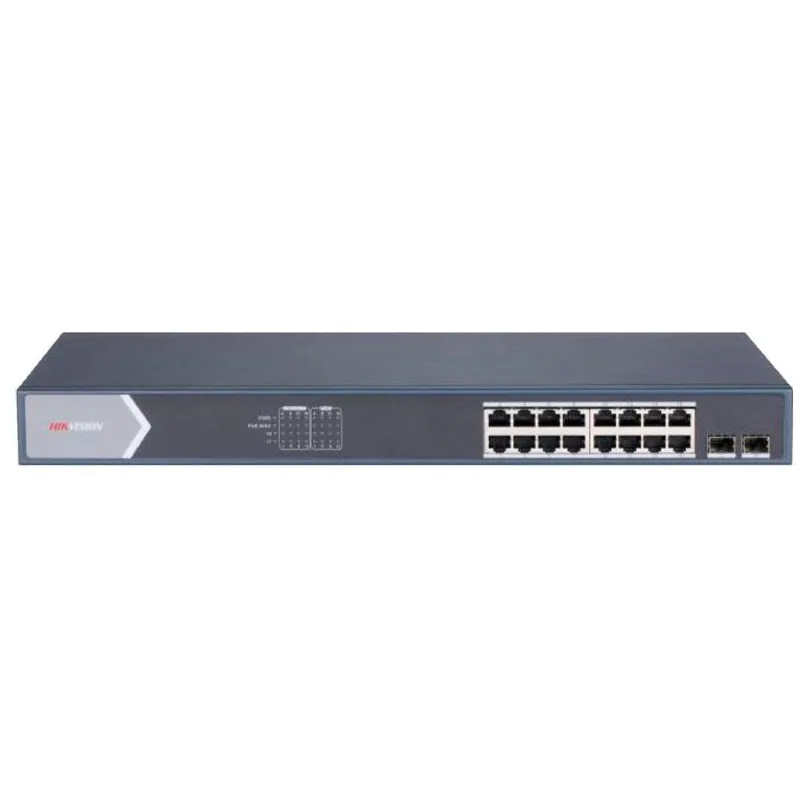 Switch Hikvision 16 Portas GE Poe 1GE/sfp 130W Unm (MP)