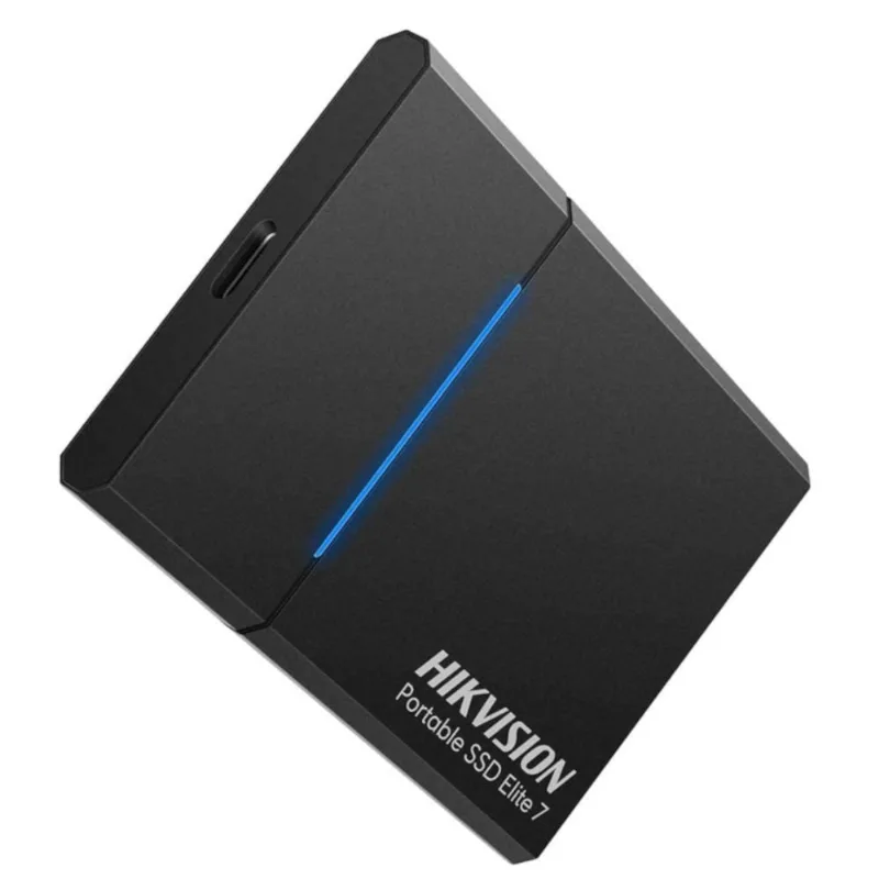 Ssd Externo Portátil Hikvision Elite 7 500gb Usb 3.2 Cinza