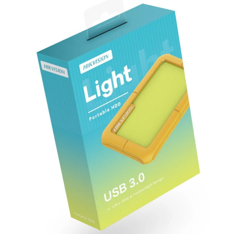 Hd Externo Portátil Hikvision T30 Rubber 1tb Usb 3.0 Verde