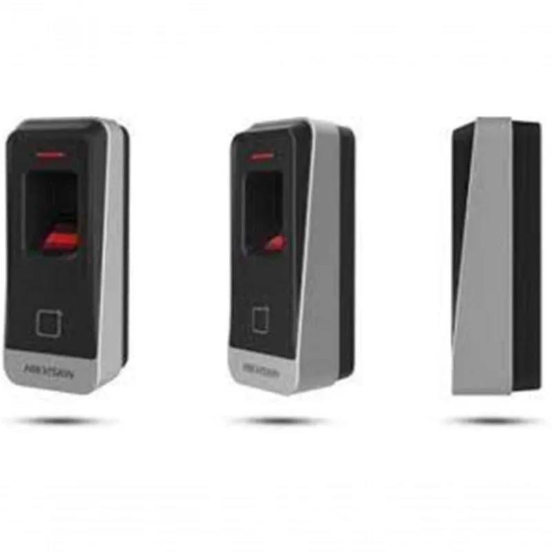 Leitor De Cartao E Biometria Escravo Hikvision Ds-k1201amf (mifare 13,5khz)