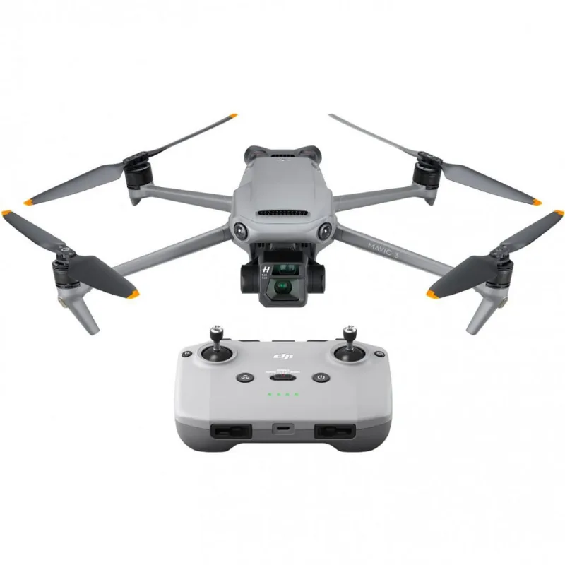 Drone Mavic 3 Com Camera 5k, Transmissao De 15 Km E 46 Min De Voo, Dji 6941565919700, Cinza
