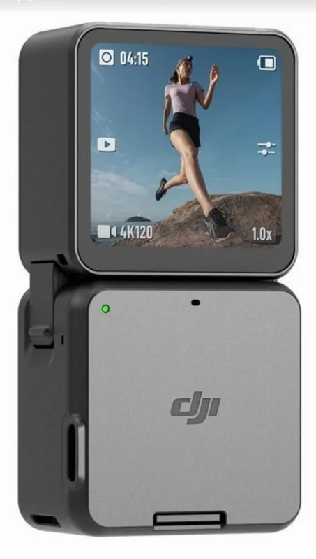Câmera De Vídeo Dji Osmo Action 2 Dual-screen Combo 4k Cinza