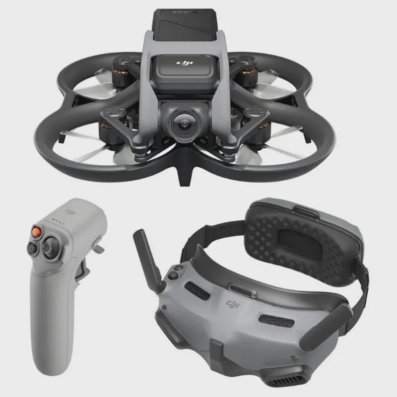 Drone dji Avata Combo Explorer com Goggles Integra e rc Motion 2