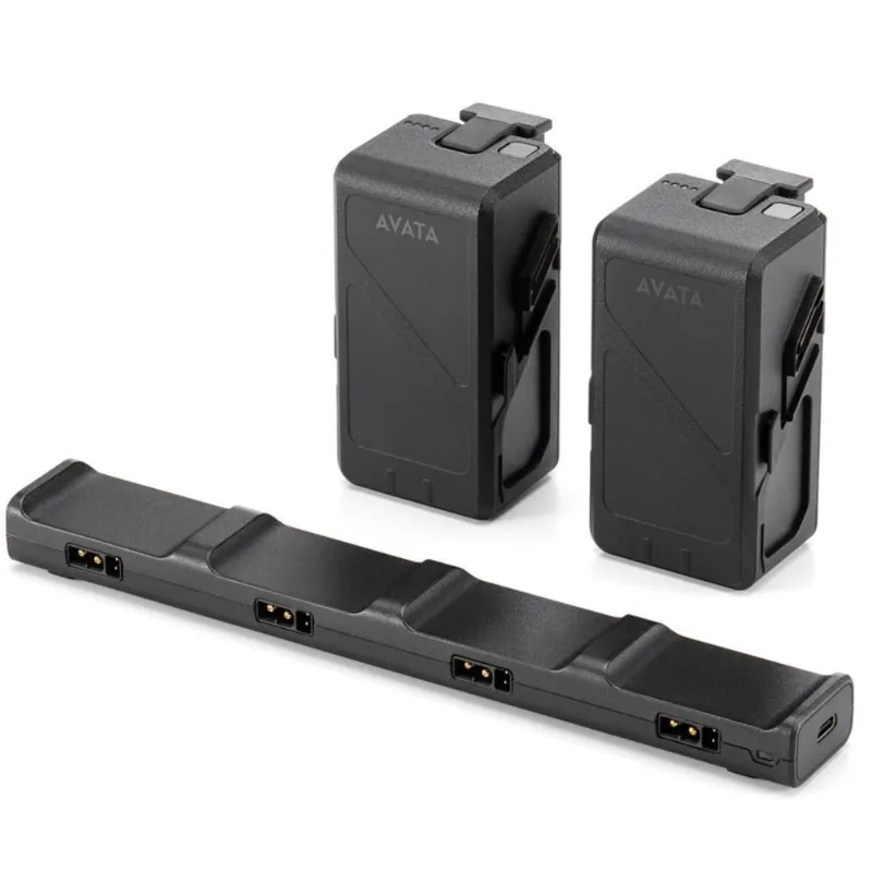 Kit Fly More Carregador + Baterias Para Drone Dji Avata