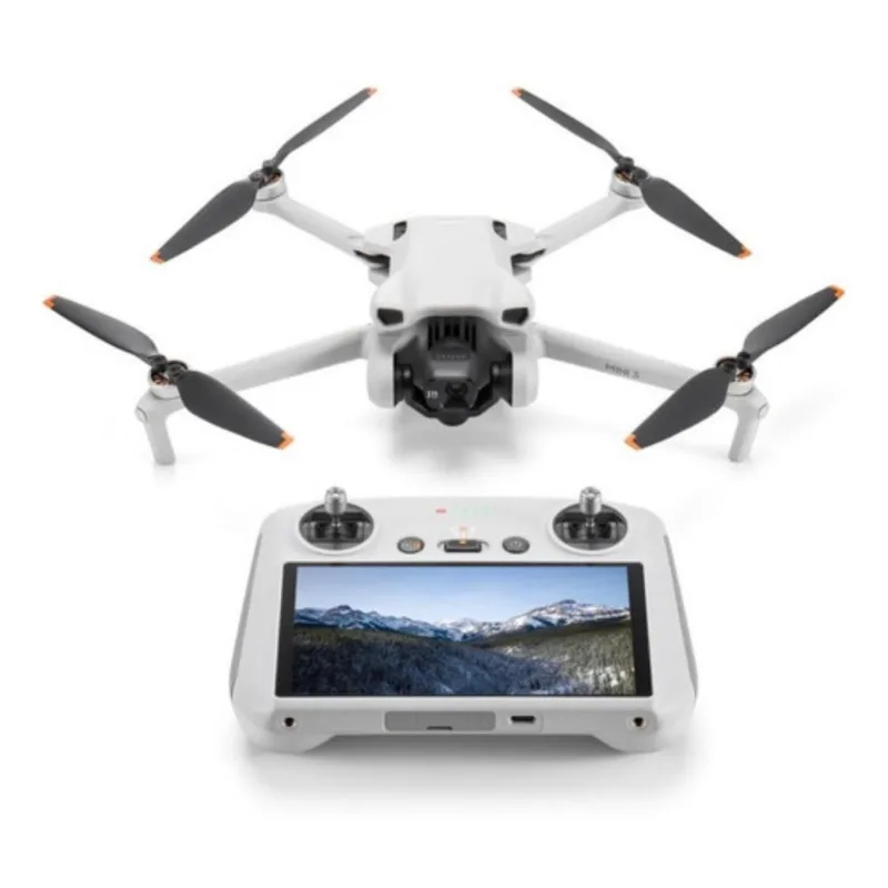 Drone Dji Mini 3 (dji Rc) Com Câmera 4k - Controle Com Tela ( Dji047 )