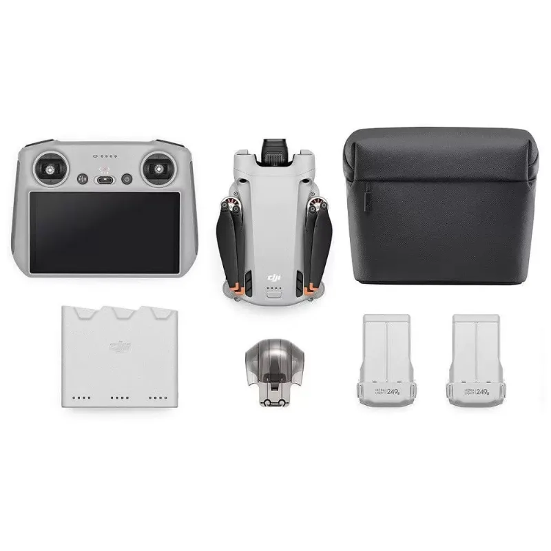 Drone Dji Mini 3 Rc Fly More Combo Plus (controle Com Tela)