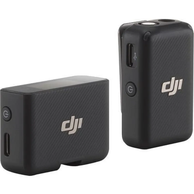 Microfone Sem Fio 1 Pessoa Dji Mic Para Câmera E Smartphone