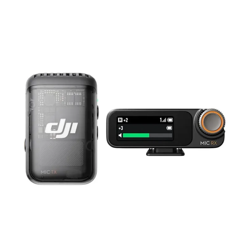 Microfone DJI Mic 2 (1 TX Microfone + 1 RX Receptor) BR - DJI115 - Dji - Instrumentos Musicais