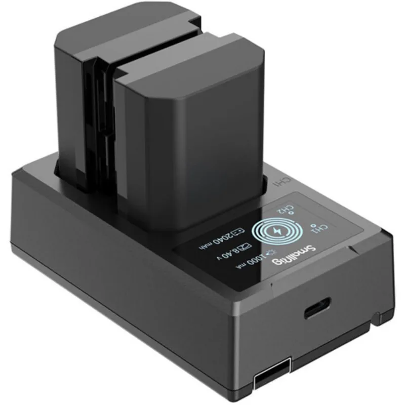 Carregador smallrig duplo NP-FZ100 com 2 baterias (3824B)