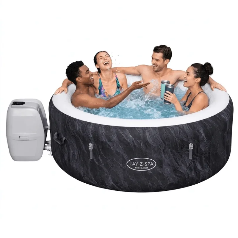 Banheira Ofurô Inflável Layzspa Boracay Airjet 669l c/ 1 Capa E 1 Filtro