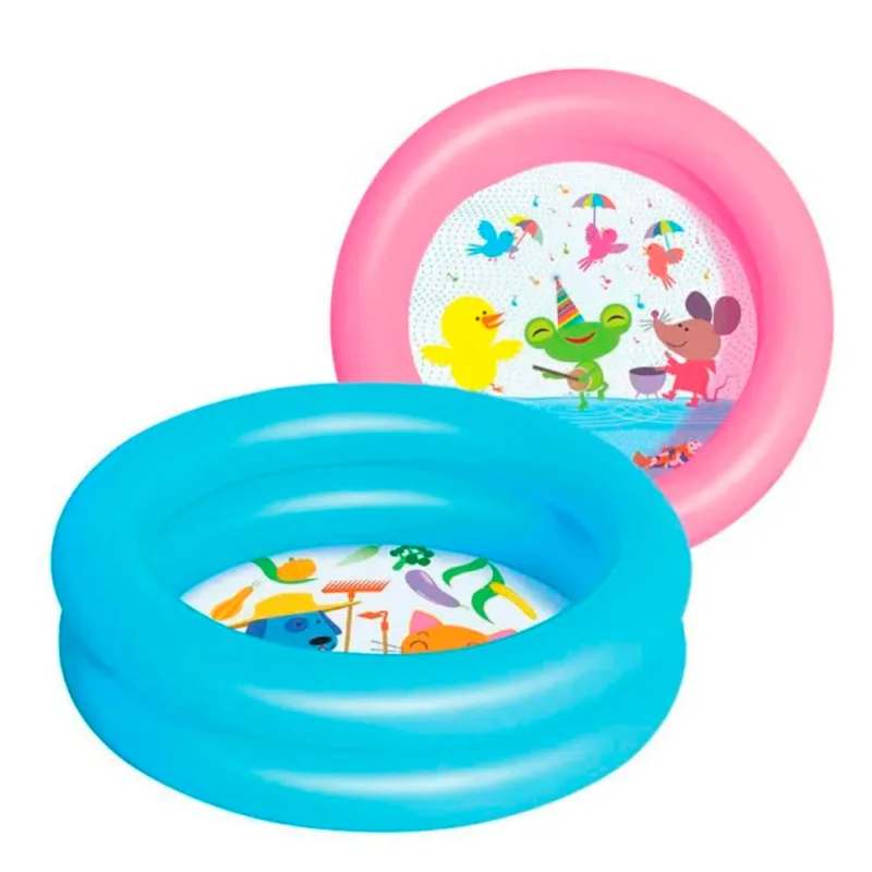 Piscina Bestway Kiddie 2 Anéis Sortido 21 Litros - Bestway - Bazar