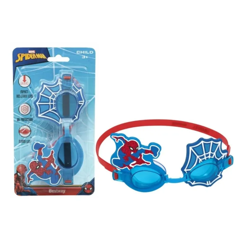 Óculos de Natação Infantil Bestway Disney Spider-Man - Bestway - Brinquedos