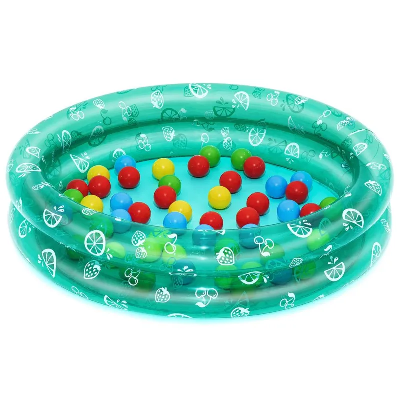 Piscina Infantil Inflável 73 Litros Com 25 Bolinhas E Estampas Sortidas 51141 Bestway