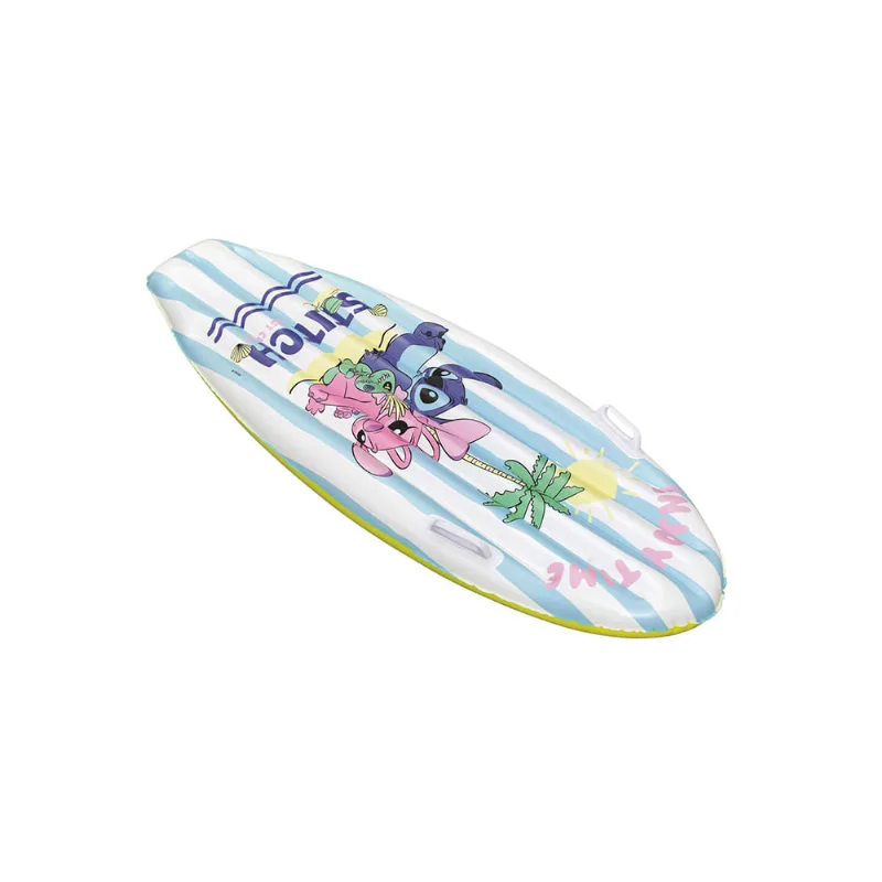 Boia Inflável Divertida Stitch Surfista 1,14m x 46cm Bestway