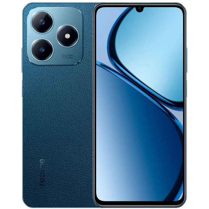 Smartphone Realme C63 4G 256GB Azul Tela 6.75" Câmera 50MP 8GB RAM