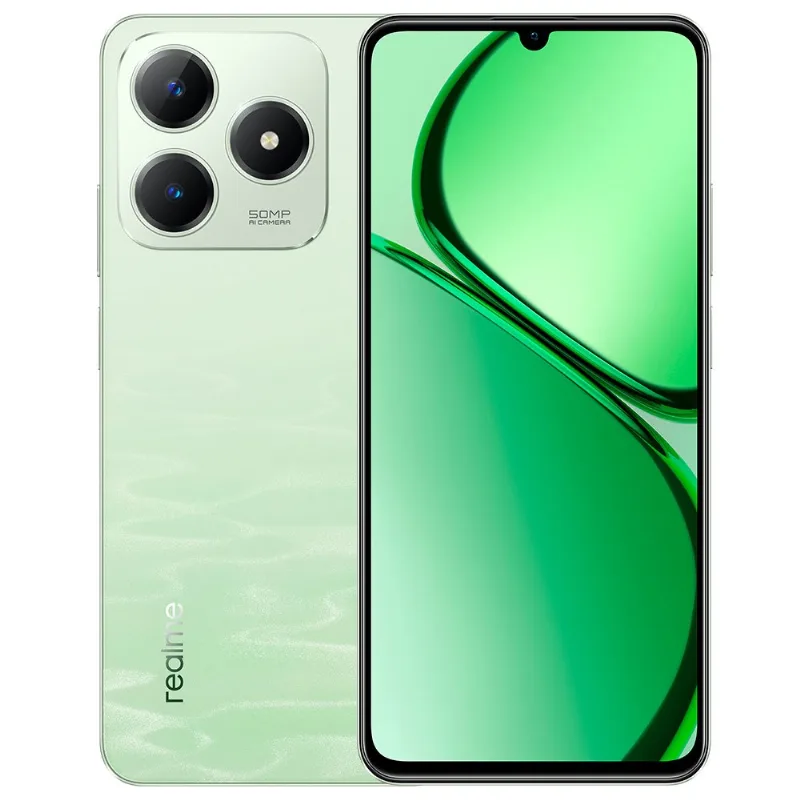 Smartphone Realme C63 4G 256GB Verde Tela 6.75" Câmera 50MP 8GB RAM