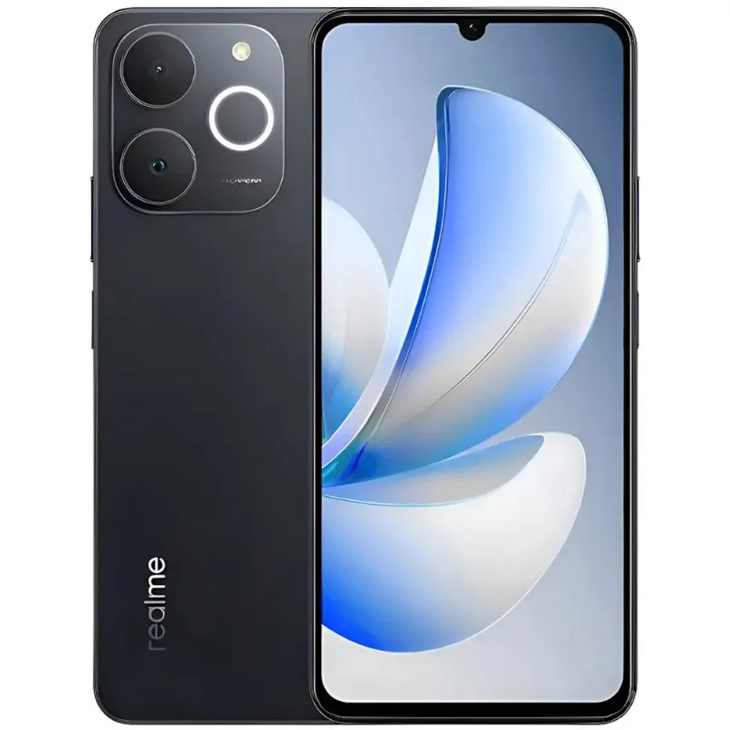 Smartphone Realme Note 70 256GB 4GB Obsidian Black Branco RMX5313 AT-BI