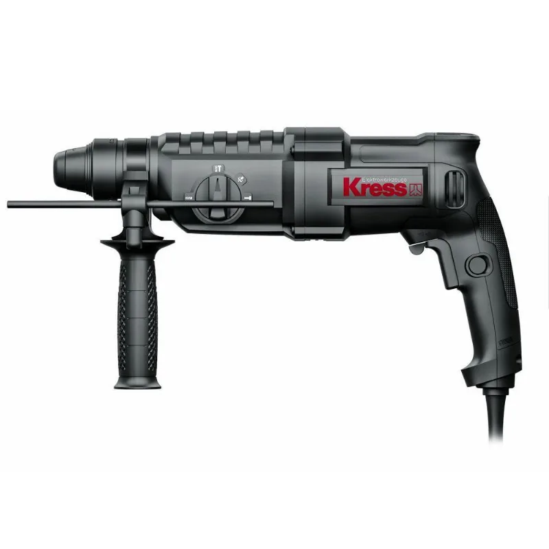Martelete Combinado Sds Plus 850w 26mm Kress Kux12p Potente E Completo Com Maleta