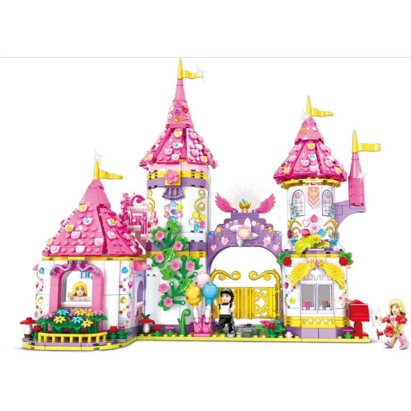 Blocos de Montar Castelo Woma Toys 1063 Peças