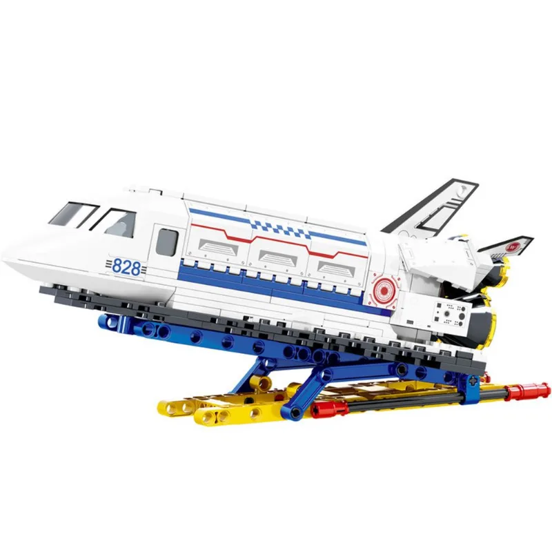 Blocos de Montar Espaçonave Woma Toys Caixa 544 Peças