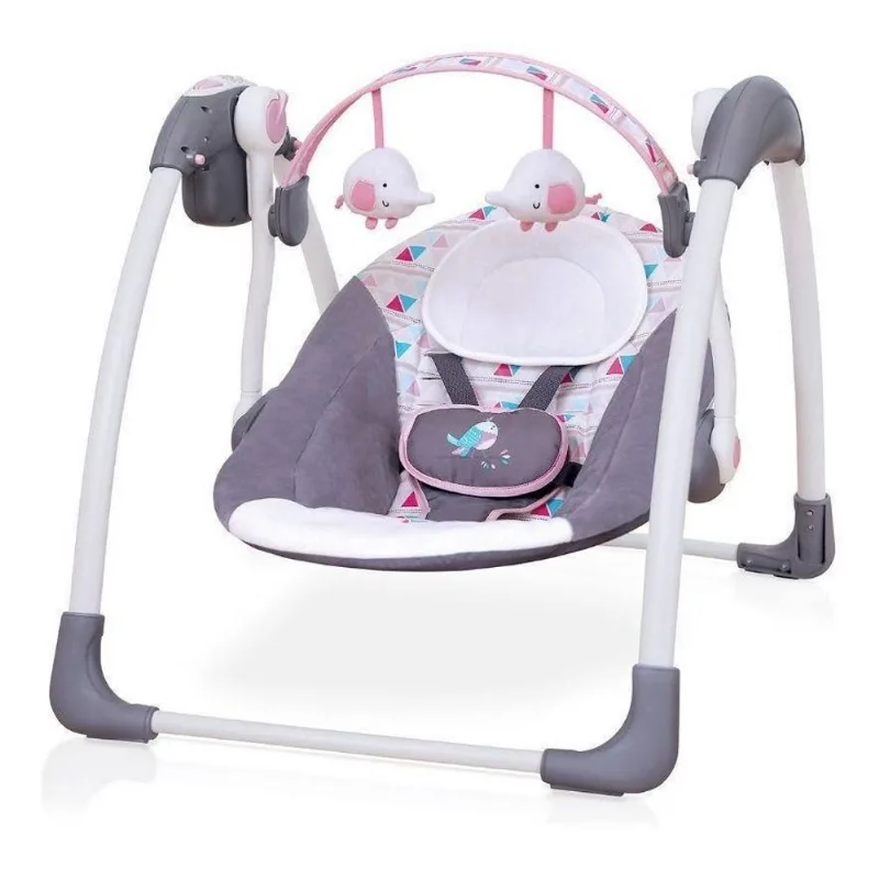 Cadeira de Descanso Automática Musical Rosa Plush Toys Mastela 6504 Ibimboo