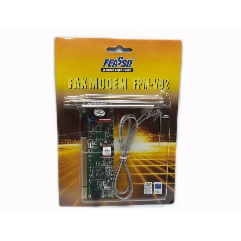 Placa Fax Modem FPM V92 Feasso 56K