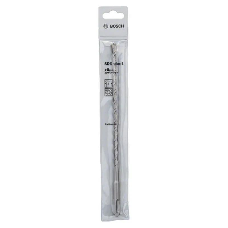 Broca para concreto SDS Plus-1 8X200X260MM - 2608680272 -Bosch