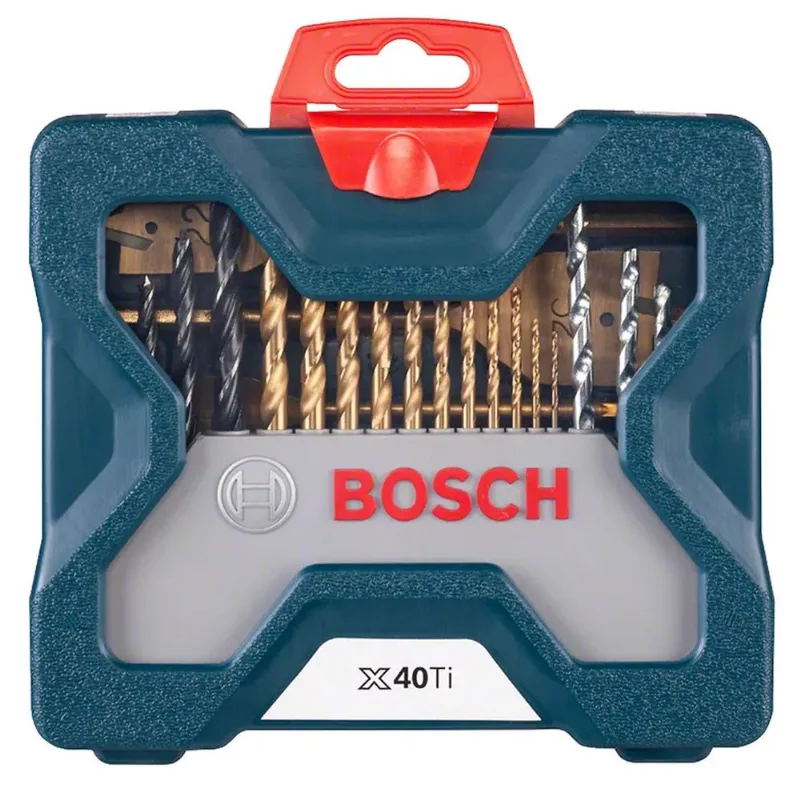 Jogo De Brocas E Bits X-LINE 40 Peças Bosch 2607017512-000 2607017512-000