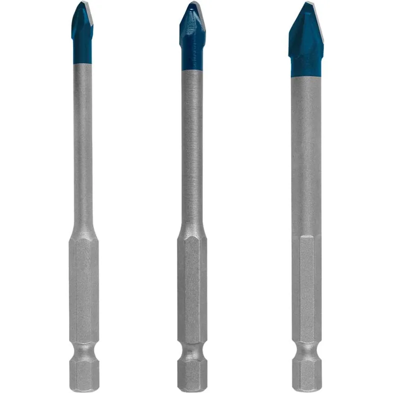Jogo de brocas multiuso 5,0 mm a 8,0 mm com 3 peças BOSCH - BOSCH