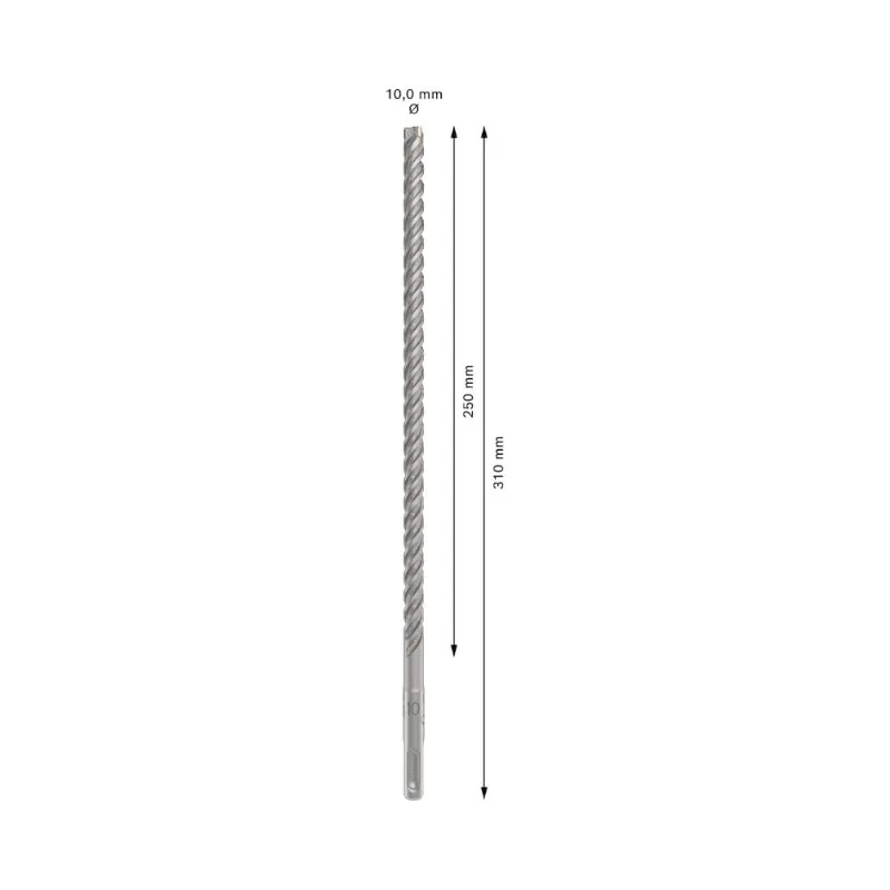 Broca para Concreto Pro SDS Plus 5X Bosch Broca para concreto PRO SDS plus-5X 10x250x310mm Bosch
