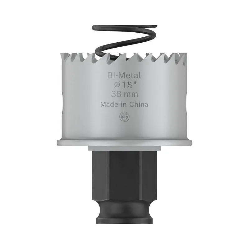 Serra Copo Pro Sheet Metal Power Change Plus 38MM com Troca Rápida e Corte Preciso em Metais Bosch