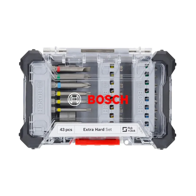 Kit de Bits e Soquetes Extra Hard 43 Peças Bosch