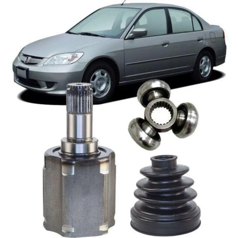 Kit Tulipa Trizeta Coifa Civic 2001 2006 Automatico Direito
