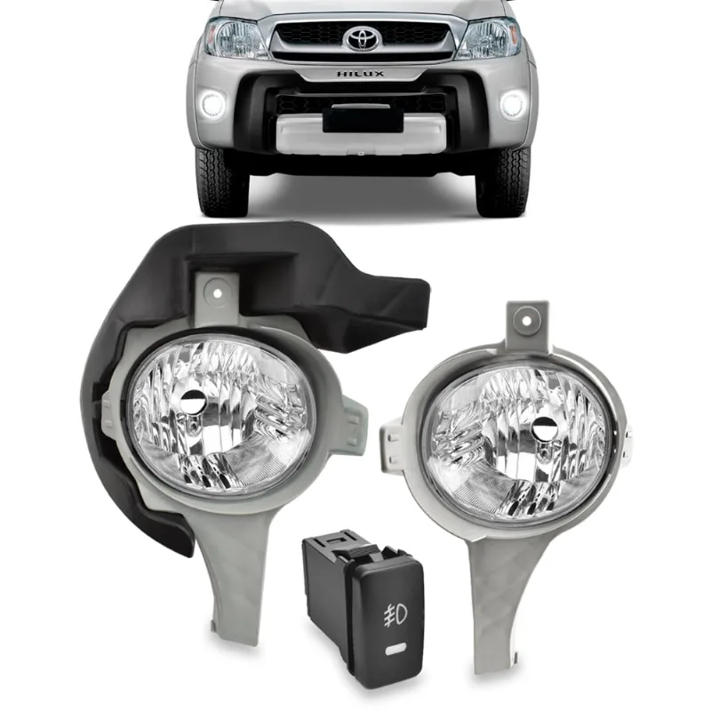 Kit Farol Auxiliar Hilux 05/07 Anxt