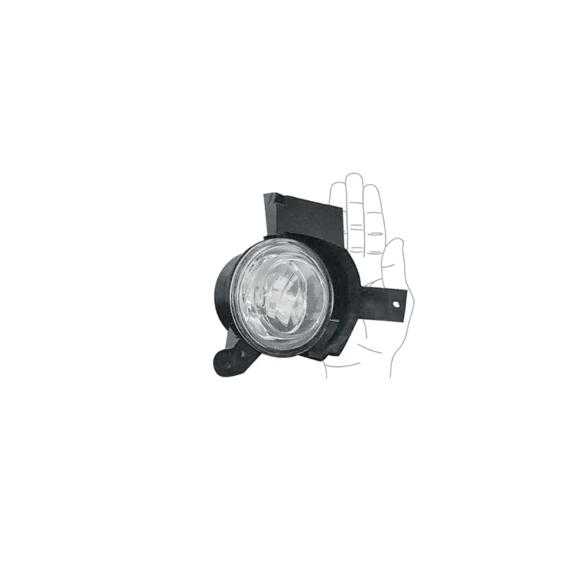 Farol Milha Fiesta Ka 08/11 Esquerdo (Motorista) Autonext Parts